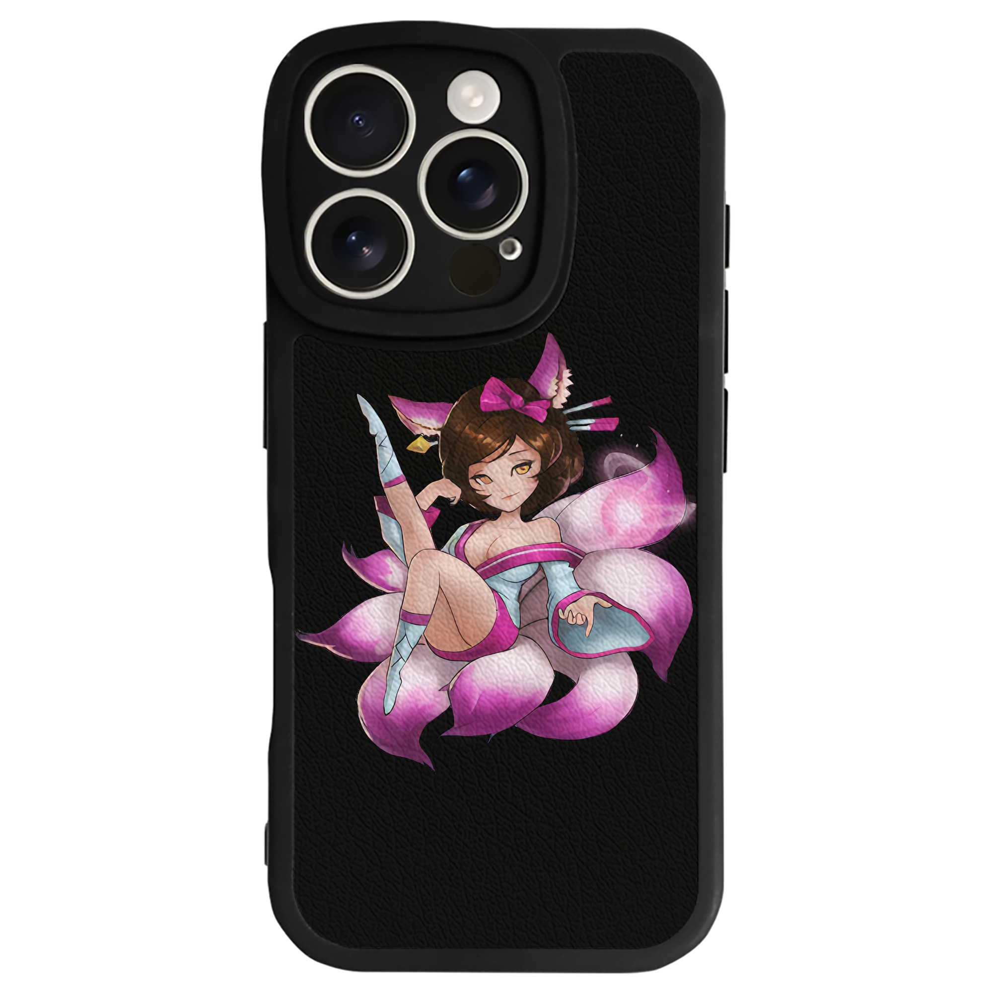 リーグ・オブ・レジェンド League of Legends LOL 【iPhone 16シリーズ対応】シリコンスマホケース（レザー調） 材質：シリコン